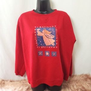 Angel Red Sweatshirt #50